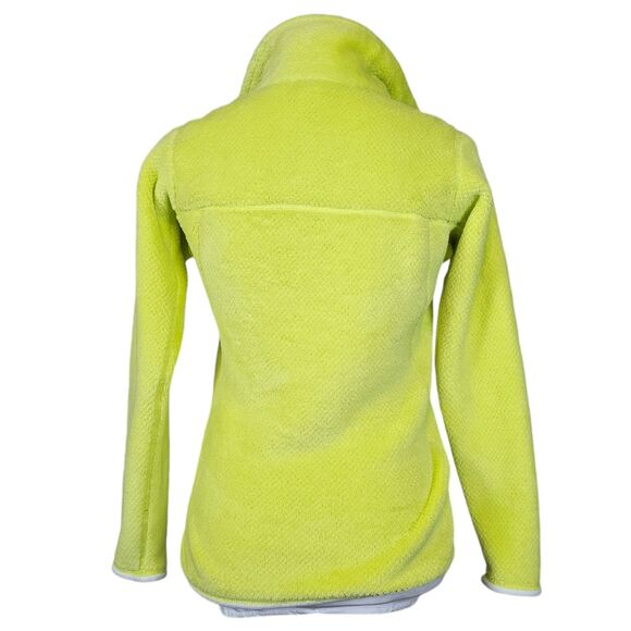 Patagonia Retool Snap T Neon Yellow Fleece Pull Over Size XS - Picture 2 of 11